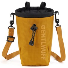 gentlwuff Work Hard 狗狗零食袋, 蜂蜜黃