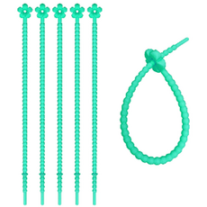 花朵造型矽膠理線帶, 17, 5個