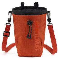 gentlwuff Work Hard 狗狗零食袋, 胡蘿蔔紅