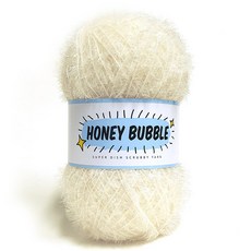 니뜨 허니버블 수세미 뜨개실 90g, 1개, 02아이보리