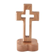 Ju and Ji 家庭禮拜用木製十字架 7*12cm, 1個, 山毛櫸 D