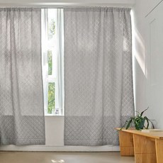 BAZAAR 抗寒流用雙層三層鋪棉防寒窗簾, 暖灰色