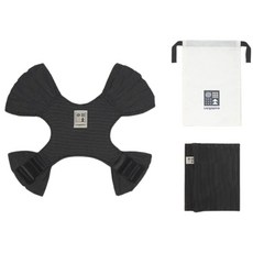 Largopino Mono韓紙嬰兒背帶, 黑色條紋