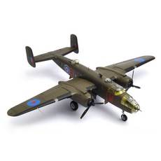 ACADEMY HOBBY MODEL KITS 英國空軍 B-25C D 歐洲戰線 塑膠模型 直升機, 1個