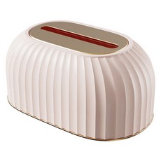 EVER HOUSE 圓形按壓式紙巾盒, 1個, 粉紅色