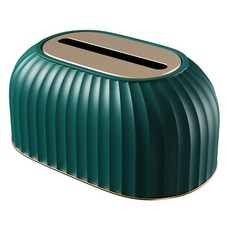 EVER HOUSE 圓形按壓式擦手紙巾盒, 1個, 綠色