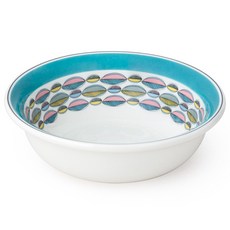 PORTmeIRION 波特玫琳恩 Botanic Garden Westerly低碗 14cm, 1個, 綠松石