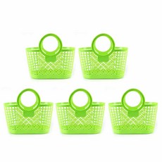 Uniart 購物籃 5入, 淺綠色