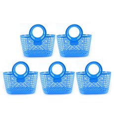 Uniart 購物籃 5入, 藍色