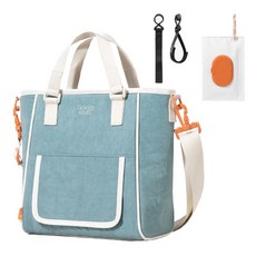 FinickyStuff Finicky Masabag尿布包+嬰兒車掛勾+濕紙巾包組, Sky Blue