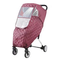 유모차방풍커버, 레드, 1개