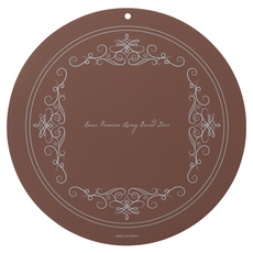 Diar 經典耐熱矽膠電磁爐保護墊 L, 1個, 巧克力棕色