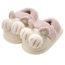 BEBEMARU 兒童軟萌貓爪毛毛鞋 9611