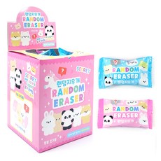 水晶花式橡皮擦 60入組, 隨機出貨, 1盒