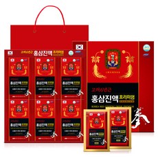 明吉參高麗 6 年優質紅參萃取 5p + 購物袋, 350ml, 6個