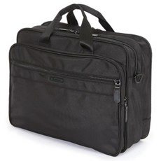 MANBAG 男士上班族筆記型電腦包 GNV186B, 黑色