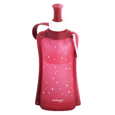 실리만 국내생산 실리콘 물 주머니 550ml 얼반레드, 1개