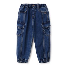 Perimitz 男童外口袋牛仔束口褲 P2345Q201