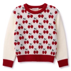 Perimitz 女童櫻桃bonbon套頭針織衫 P2342K46903