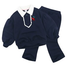 andiapple 女童 Pretty Holic 厚刷毛靴型上下套裝