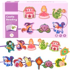 Oztoy 原木積木穿線教具, 奇幻