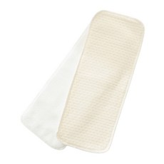 BambooBebe 媽媽方便一體型防水尿布 双倍, 奶油, 2個