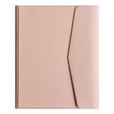 PLEPIC Clash溫柔活頁夾日記本封面 A5 6孔, 1個, 03 曬黑粉紅色