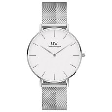 Daniel Wellington 女款 PETITE STERLING 金屬時尚單品腕錶 36mm + 錶盒組