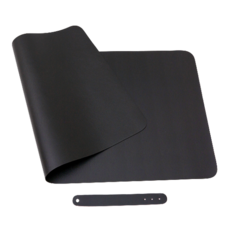 Dareumiya 露營野餐雙面捲桌餐墊, 全黑, 1個, 90 x 45 cm