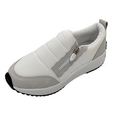 콤마슈 발편한 통굽 패딩 슬립온 SD608