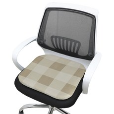 DAEHAN 寵物單人USB便攜式溫熱電熱坐墊, 40 x 40 x 3.5 cm, 格紋棕色