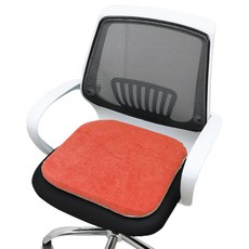 DAEHAN 寵物單人USB便攜式溫熱電熱坐墊, 40 x 40 x 3.5 cm, 素色橘紅色