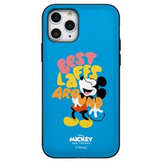 디즈니 마스코트 마그네틱 도어 핸드폰 케이스