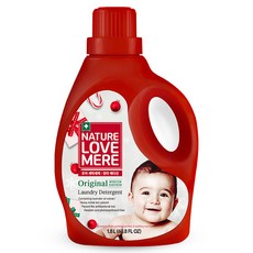 NATURE LOVE MERE 冬季版嬰兒洗衣精 瓶裝, 1個, 1.8L