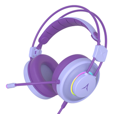 앱코 진동 게이밍 헤드셋, N800 Lilac, 라일락