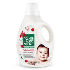 NATURE LOVE MERE 冬季限定版 嬰兒衣物柔軟精 草本花園香 瓶裝, 1個, 1.8L