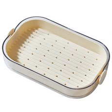 써뉴즈 現代風免鑽孔肥皂架, 透明, 2個