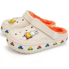 AlphaShoe Miffy 兒童保暖內襯涼鞋