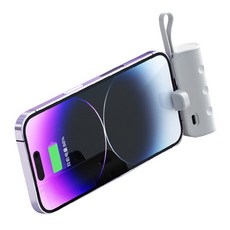 브루이 미니보조베터리 애플 c type, 화이트