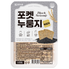 엄마사랑 포켓누룽지 흑임자 12p, 1개, 396g