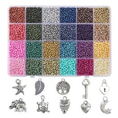 알로데 공예 구슬 만들기 DIY 비즈 3mm ONE SIZE, NO 06, 1개