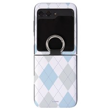 유스픽 디자인 카드2장수납 마그네틱 카드포켓 휴대폰 케이스 아가일체크