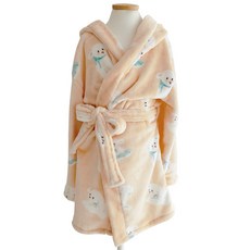 EnvyKids 兒童小山羊超細纖維浴袍 L, 1個, 混色