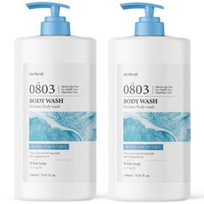 Märgent 香水沐浴露白皂, 1000ml, 2個