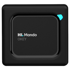 HL Mandoo車用OKEY自動車門整合控制數位智能鑰匙+USB充電車用電源插座+Type C充電線組, 1組, F2000