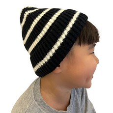 키즈트리 아동용 스트라이프 니트 비니 DM-143