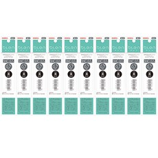 Zebra Blen 3 色筆芯 SNC-0.7mm, 10個, 黑色