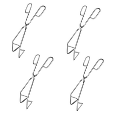 그린도어 스텐 가위형 집게, 4개