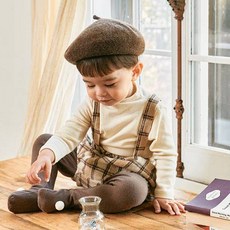 베베나인 유아용 라떼 멜빵 블루머