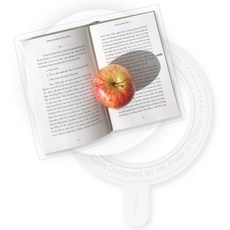 유스픽 디자인 맥세이프 스마트 톡톡 + 후면 마그네틱 링 스티커 세트, 칠링데이 41 북, 1세트